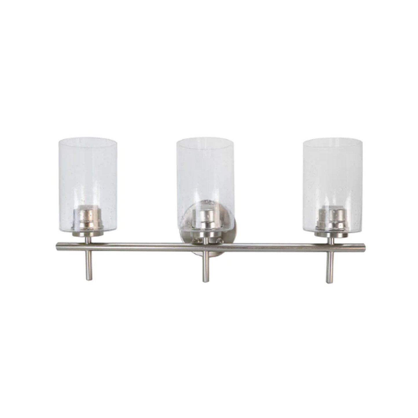 ML-TH-Cross Bar Clear Glass Vanity