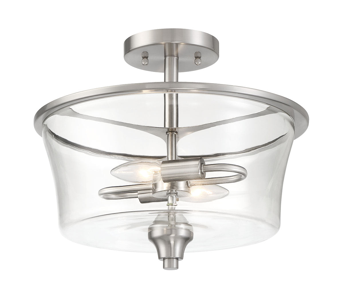 ML-TH-Clear Bell Glass Chandelier