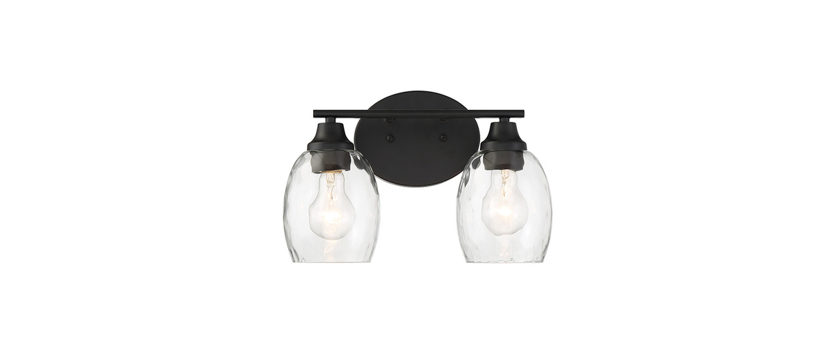 ML-TH-Clear Water Stone Glass Vanity-Brass