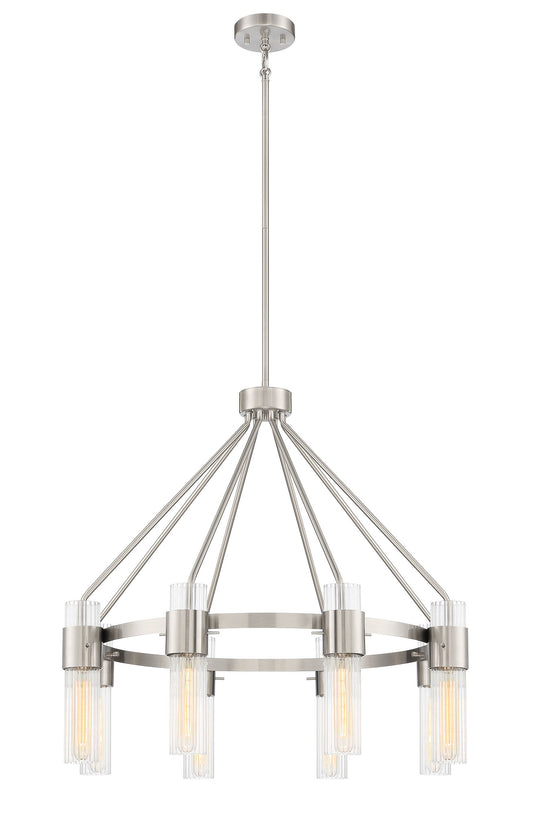 ML-TH-Glass Cylinder Chandelier